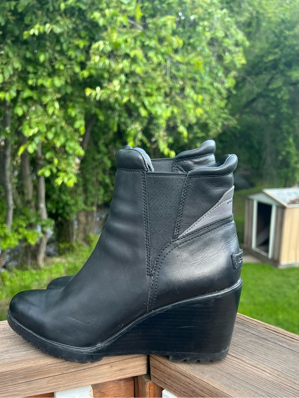 Sorel wedge boots